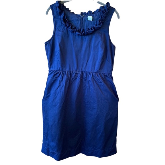 J.Crew Navy Blue Dress Size 10 - Picture 1 of 4